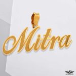 www.minitala.com پلاک اسم میترا مینی طلا