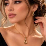 نیم ست گره بی نهایت کد 100104 روی مدل